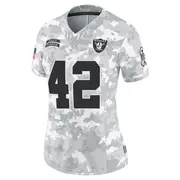 Arctic Camo Women's Qwynnterrio Cole Las Vegas Raiders Limited 2024 Salute to Service Jersey