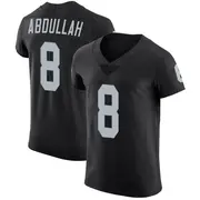 Black Men's Ameer Abdullah Las Vegas Raiders Elite Team Color Vapor Untouchable Jersey