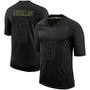 Black Men's Ameer Abdullah Las Vegas Raiders Limited 2020 Salute To Service Jersey