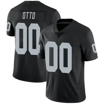 Jim Otto Las Vegas Raiders Men's Legend White Color Rush T-Shirt