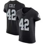 Black Men's Qwynnterrio Cole Las Vegas Raiders Elite Team Color Vapor Untouchable Jersey