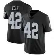 Black Men's Qwynnterrio Cole Las Vegas Raiders Limited Team Color Vapor Untouchable Jersey