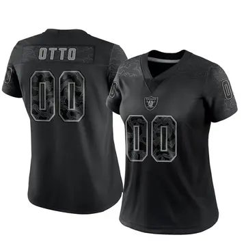 Jim Otto Las Vegas Raiders Men's Legend White Color Rush T-Shirt