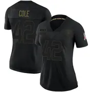 Black Women's Qwynnterrio Cole Las Vegas Raiders Limited 2020 Salute To Service Jersey