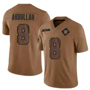 Brown Men's Ameer Abdullah Las Vegas Raiders Limited 2023 Salute To Service Jersey