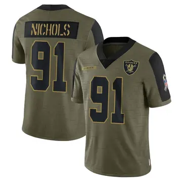 Sincere McCormick Las Vegas Raiders Men's Elite Vapor Untouchable Nike  Jersey - White