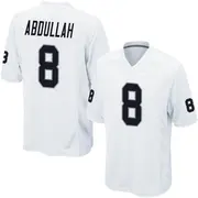 White Men's Ameer Abdullah Las Vegas Raiders Game Jersey