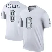 White Men's Ameer Abdullah Las Vegas Raiders Legend Color Rush Jersey