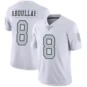 White Men's Ameer Abdullah Las Vegas Raiders Limited Color Rush Jersey