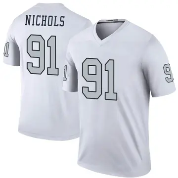 Men's Las Vegas Raiders Henry Ruggs III Nike Silver Inverted Legend Jersey