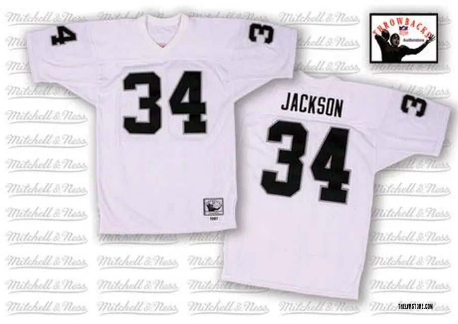 bo jackson raiders jersey authentic