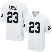 White Men's Dylan Laube Las Vegas Raiders Game Jersey