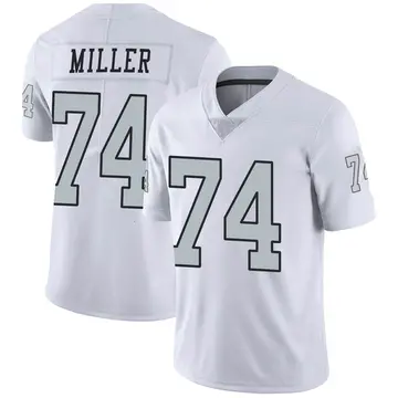 Oakland Raiders Kolton Miller White 60th Anniversary Vapor Limited Jersey -  Robokeg - Robokeg