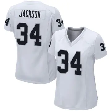 Mitchell & Ness Bo Jackson White Las Vegas Raiders Legacy Replica Jersey