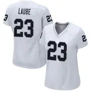 White Women's Dylan Laube Las Vegas Raiders Game Jersey