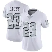 White Women's Dylan Laube Las Vegas Raiders Limited Color Rush Jersey