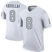 White Youth Ameer Abdullah Las Vegas Raiders Legend Color Rush Jersey